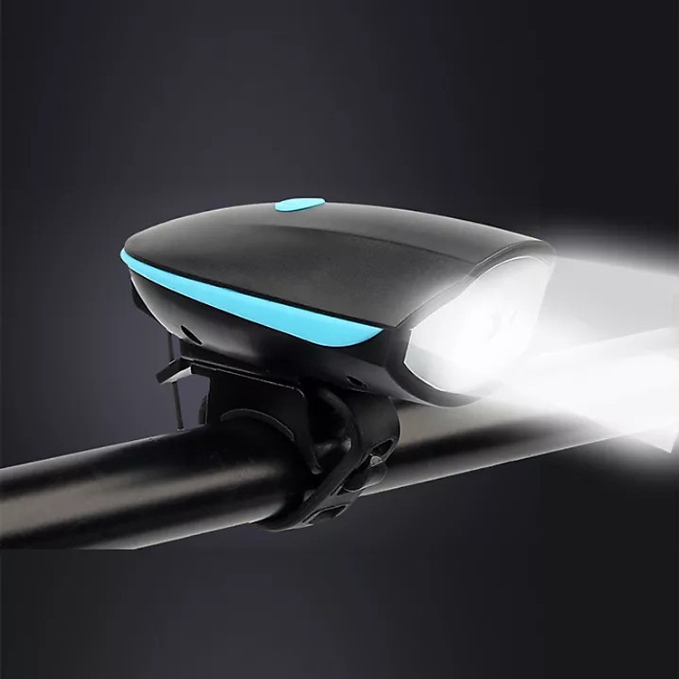Đèn còi xe đạp thể thao đa năng sạc USB chống nước với 3 chế độ sáng Led T6 hiện đại