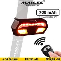 Đèn Hậu Xi Nhan Xe Đạp LY-5509 Pin 700mAh Điều Khiển Từ Xa Có Âm Thanh Mai Lee Chống Nước Bền Bỉ