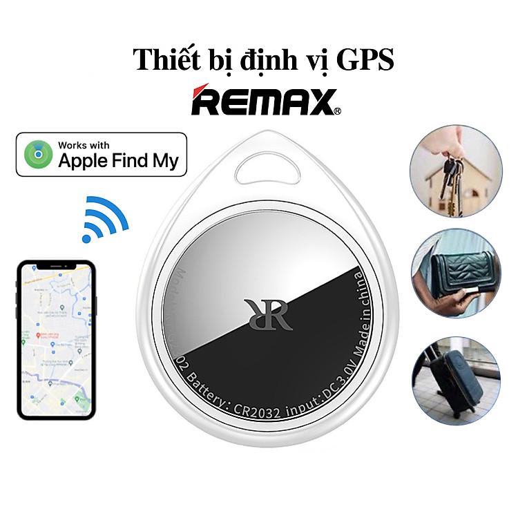 Định vị Remax DropTag RT-G2302 hàng chính hãng chất lượng cao tặng đầy đủ phụ kiện pin và dây đeo
