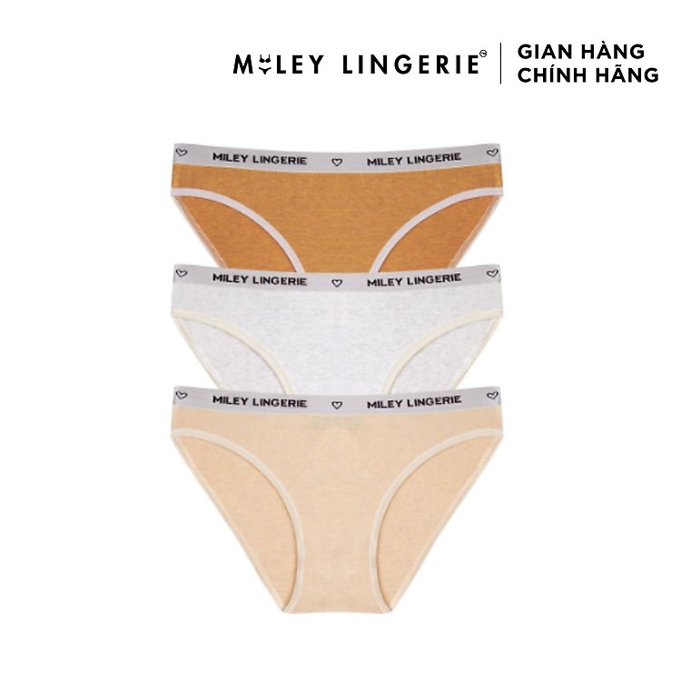 Đồ lót nữ cao cấp combo 3 quần Bikini Melange Active Miley Lingerie nhiều ưu đãi