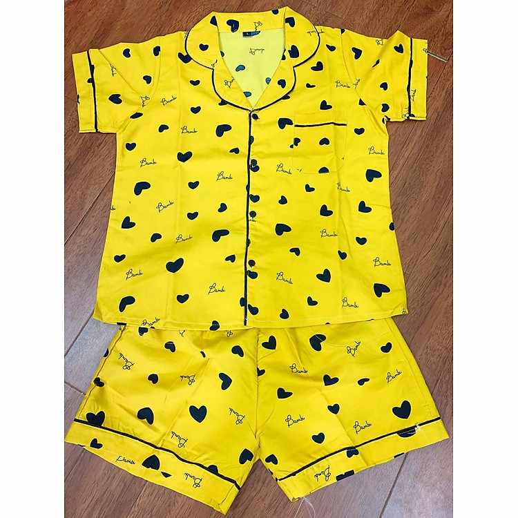 Đồ mặc nhà mùa hè ngắn tay cotton organic an toàn sức khỏe thân thiện môi trường