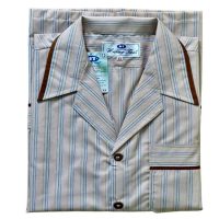 Đồ ngủ nam tay dài HUONGTAM PDK01N12 chất Kate cao cấp mềm mịn thoáng mát sang trọng