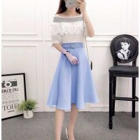 Đổi mới phong cách mỗi ngày cùng chân váy xòe kèm thắt lưng trẻ trung năng động