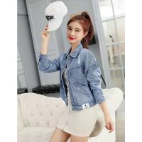 Đón đầu xu hướng cùng áo khoác nữ tà chéo mã A3147 màu xanh thời trang và đầy cuốn hút