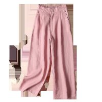 Đón đầu xu hướng cùng quần suông vải Linen cao cấp thiết kế thanh thoát sang trọng