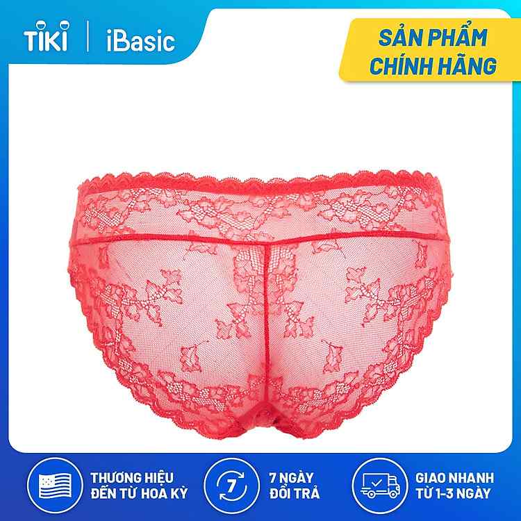 Đón đầu xu hướng nội y với quần lót nữ ren bikini iBasic PANW136 chất lượng