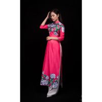 Đón đầu xu hướng thời trang truyền thống với những mẫu Áo dài Gấm in mới nhất trong mùa năm nay