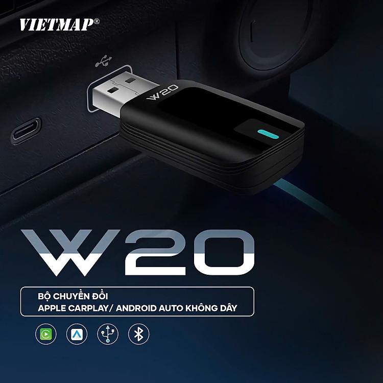 Đơn giản hóa việc lái xe với Vietmap W20 thiết bị CarPlay không dây thế hệ mới