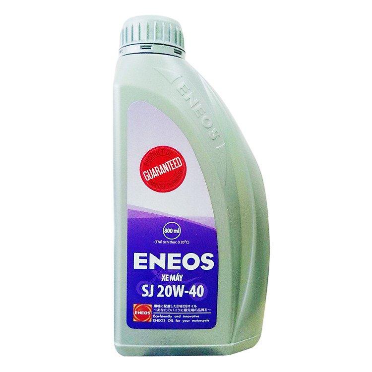 Dòng nhớt Eneos 20W40 800ml cao cấp giúp bảo vệ màng dầu ổn định khi máy nóng
