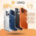 Dòng ốp lưng UNIQ CLARIO cho iPhone 17 Pro chế tác nhựa tái chế bền bỉ cam kết chính hãng