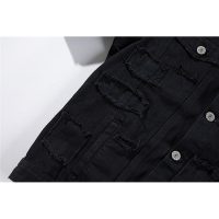 Đừng bỏ lỡ áo khoác Jeans nam đen túi vuông bền bỉ theo thời gian