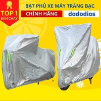 Duy trì độ mới cho xe máy nhờ bạt che dododios tráng bạc chuyên dụng chất lượng cao
