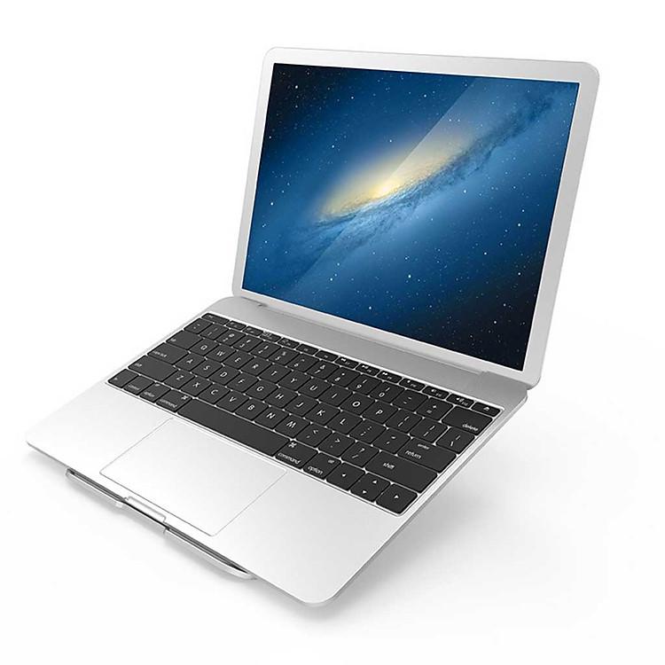 Giá đỡ nhôm HXSJ hàng nhập khẩu cao cấp giúp Macbook vận hành mượt mà và mát mẻ