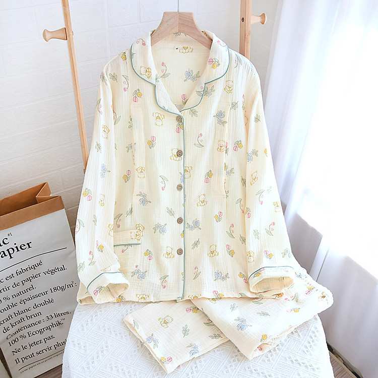 Giải Pháp Mặc Đẹp Cho Mẹ Bầu Sau Sinh Với Bộ Pijama Dài Tay AZ59 Tiện Lợi