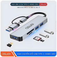 Giải Pháp Mở Rộng Cổng Kết Nối Với Hub Type C ASWEI Chính Hãng Tốc Độ Cao Toàn Diện