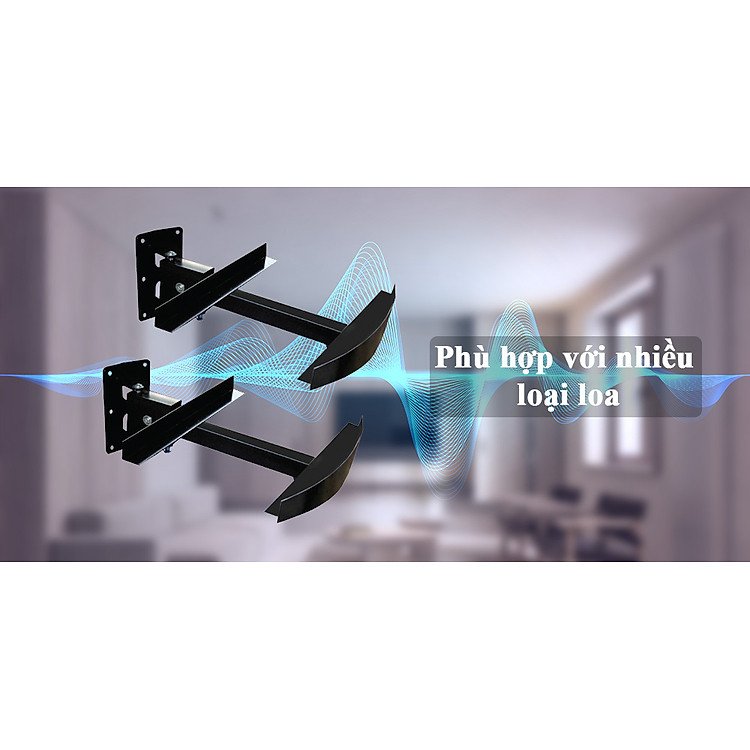 Giải Pháp Treo Loa Lên Tường An Toàn Tuyệt Đối Với Giá Đỡ Đa Năng Chính Hãng