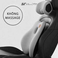 Gối tựa cao su non massage Sairui thiết kế sang trọng giúp bảo vệ toàn diện vùng cổ vai thắt lưng