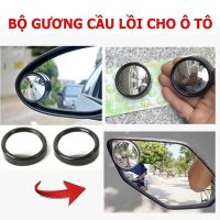 Gương cầu lồi xoay đa chiều gắn gương chiếu hậu ô tô tăng độ an toàn tuyệt đối