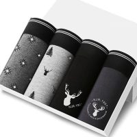 Hộp Sịp Đùi Cotton Nam Cao Cấp Với Công Nghệ Nhuộm Màu Tự Nhiên Không Phai Màu Khi Sử Dụng