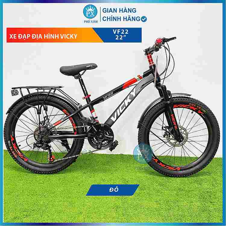 Hướng dẫn chọn mua xe đạp trẻ em Vicky VF22 bánh 22inch chính hãng giá ưu đãi