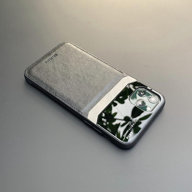 Khám phá ốp lưng da kính DELICATE màu đen cao cấp nhập khẩu dành riêng cho chủ nhân iPhone 11 Pro Max