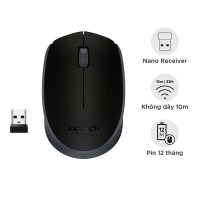 Khám phá sự tiện lợi của chuột không dây Logitech B170 chính hãng cho máy tính xách tay