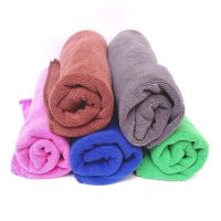 Khăn lau xe microfiber 40cmx60cm bộ 5 chiếc 206430 làm sạch hiệu quả không cần hóa chất mạnh