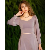 Khẳng định gu thẩm mỹ thời thượng cùng áo Croptop Smock Vĩ Dạ TOP179 thiết kế độc quyền Hity