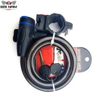 Khóa dây cáp xe đạp dài 1m Đại Nam Sport chống cắt cực tốt giải pháp an toàn cho mọi gia đình