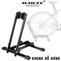 Khung đỗ xe đạp gấp gọn Mai Lee chính hãng hỗ trợ kẹp đứng bánh xe tối ưu diện tích