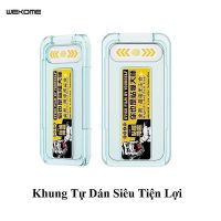 Kính cường lực KingKong cao cấp bảo vệ toàn diện iPhone kèm khung dán và màng bụi loa