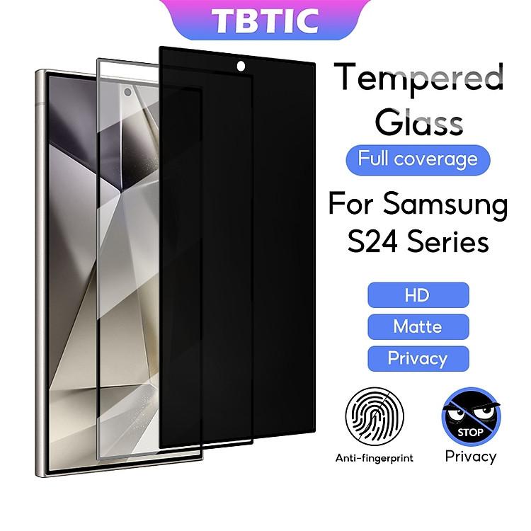 Kính Cường Lực UNIQ OPTIX Privacy Samsung Galaxy S24 Ultra Bảo Vệ Màn Hình Khỏi Ánh Nhìn
