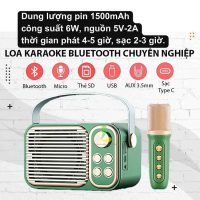 Loa Bluetooth Su-Yosd YS104 nhựa cao cấp tích hợp micro không dây hát karaoke chuyên nghiệp