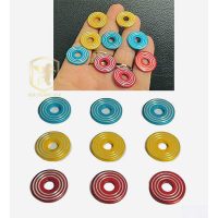 Long đền nhôm phay CNC mẫu Thái Lan 6li gắn xe máy Sirius Wave Dream Exciter Winner Sonic