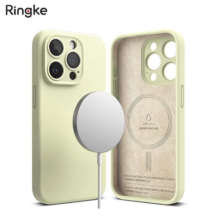Lựa chọn hàng đầu cho iPhone 15 là ốp lưng Ringke Silicone Magnetic chính hãng độ bền cao