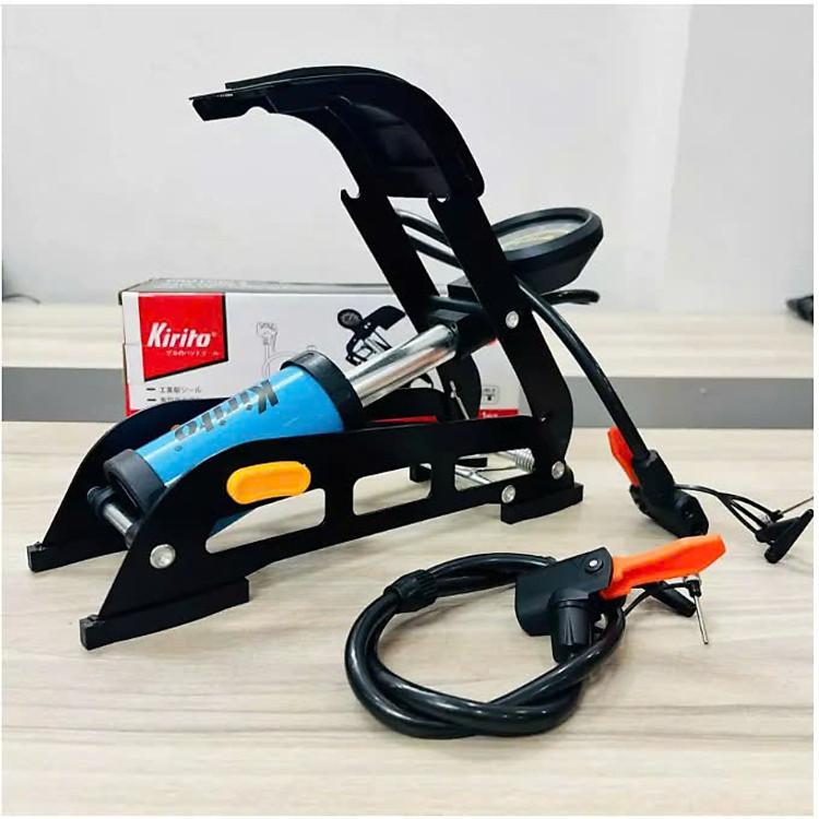 Lựa chọn hoàn hảo với máy bơm chân Kirito Nhật Bản đa dụng cho xe máy và ô tô