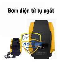 Máy Bơm Hơi Xe Hơi TANGDi 12V Điện Tử Tự Ngắt Mã 1011 Có Đèn Pin Sáng