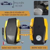 Máy Bơm Lốp Điện Tử TANGDi Chính Hãng Mã 1011 Phụ Kiện Cứu Hộ Ô Tô Cần Thiết