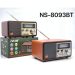 Máy thu sóng Radio NS-8093BT chính hãng NNS hỗ trợ nghe nhạc đa phương thức âm thanh chất lượng cao
