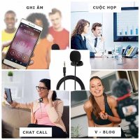 Microphone Cài Áo Nhập Khẩu Dùng Cho Máy Ảnh Máy Quay Và Hệ Thống Wireless Go