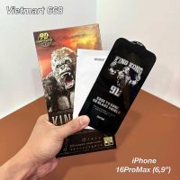 Miếng Dán KingKong 9D iPhone Chính Hãng Full Màn Hình Hộp Sắt Chống Chói Hiệu Quả