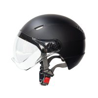 Mũ Bảo Hiểm Nửa Đầu BOSS AT10 Kèm Kính Chắn Gió Trong Suốt Đảm Bảo Tầm Nhìn