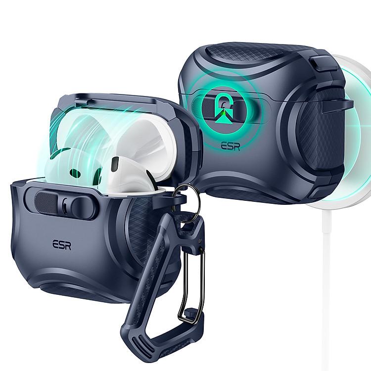 Mua Bao Case ESR Cyber FlickLock Cho AirPods 4 Chính Hãng Để Trải Nghiệm Công Nghệ Khóa FlickLock Độc Đáo