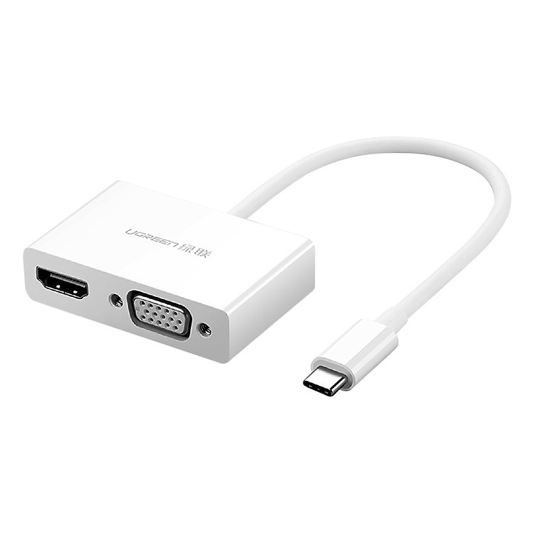 Mua Cáp Chuyển Đổi Ugreen 30843 USB Type-C Sang HDMI VGA Chính Hãng Bảo Hành Uy Tín