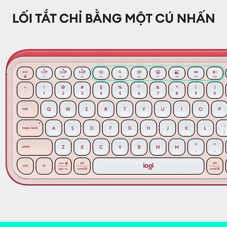 Mua ngay bàn phím Bluetooth Logitech POP ICON KEYS chính hãng để nhận ưu đãi tốt nhất hôm nay