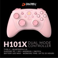 Mua ngay tay cầm DAREU H101X Dual Mode chính hãng trải nghiệm chơi game đỉnh cao