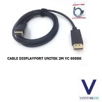 Nâng Cấp Hệ Thống Hiển Thị Với Cáp DisplayPort Unitek Y-C608BK Chính Hãng Giá Rẻ