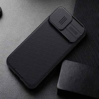 Nillkin Camshield iPhone 16 Pro Max ốp lưng chống sốc nắp trượt camera và lưng nhám PC