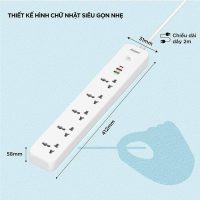 Ổ điện Energizer WiFi thông minh hỗ trợ sạc nhanh 38W chịu tải cao 2500W hàng chính hãng chất lượng