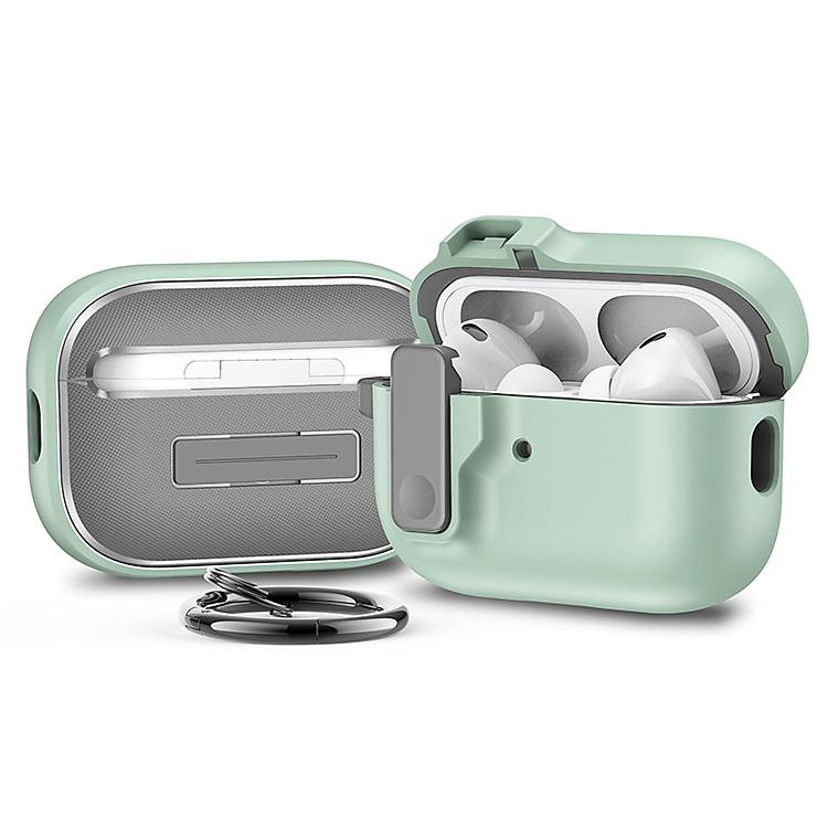 Ốp Case Kai.N Pop Up Cover chính hãng có khoá và móc treo dành riêng cho Airpods 4 Airpods Pro 3